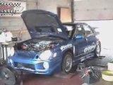 Subaru WRX éclate sur le Dyno