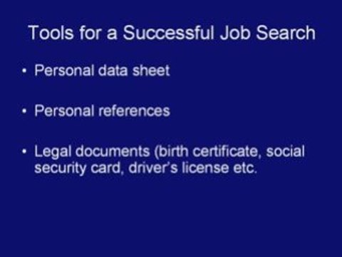 Ex-offenders and Felons Preparing for the Job Search