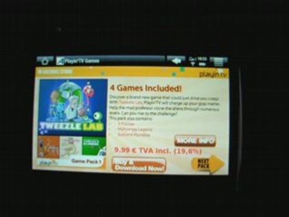 Archos Media Club on Archos 5