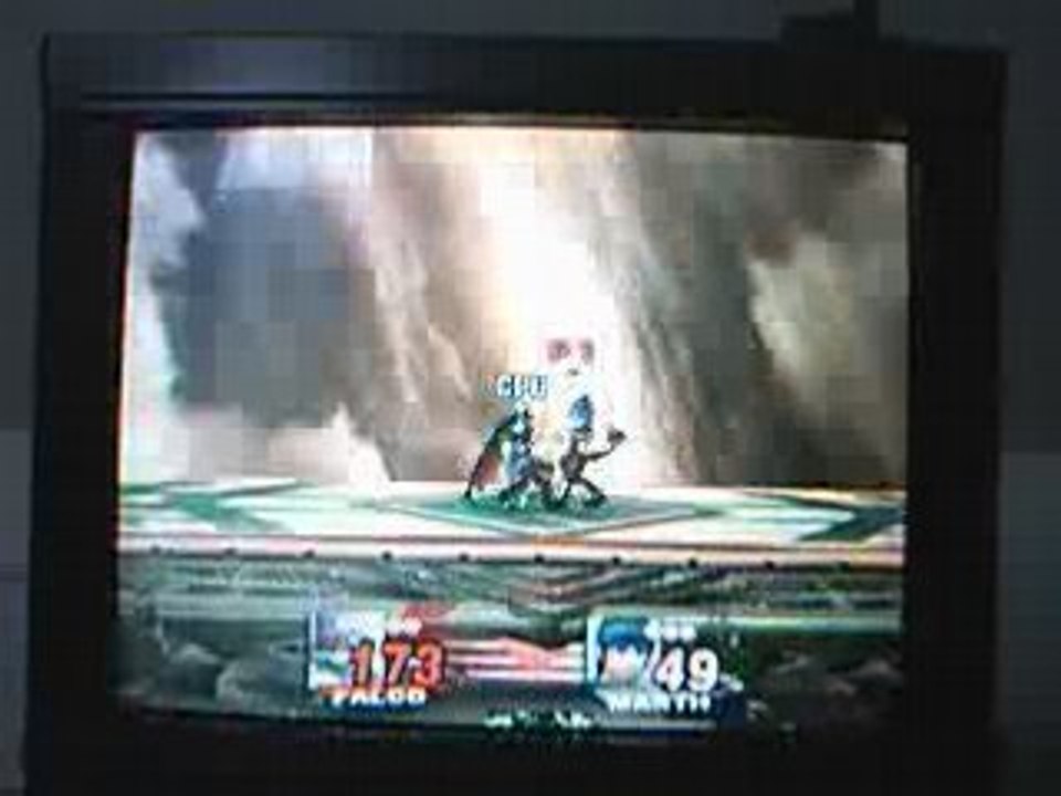 Super smash bros brawl falco Vs marth