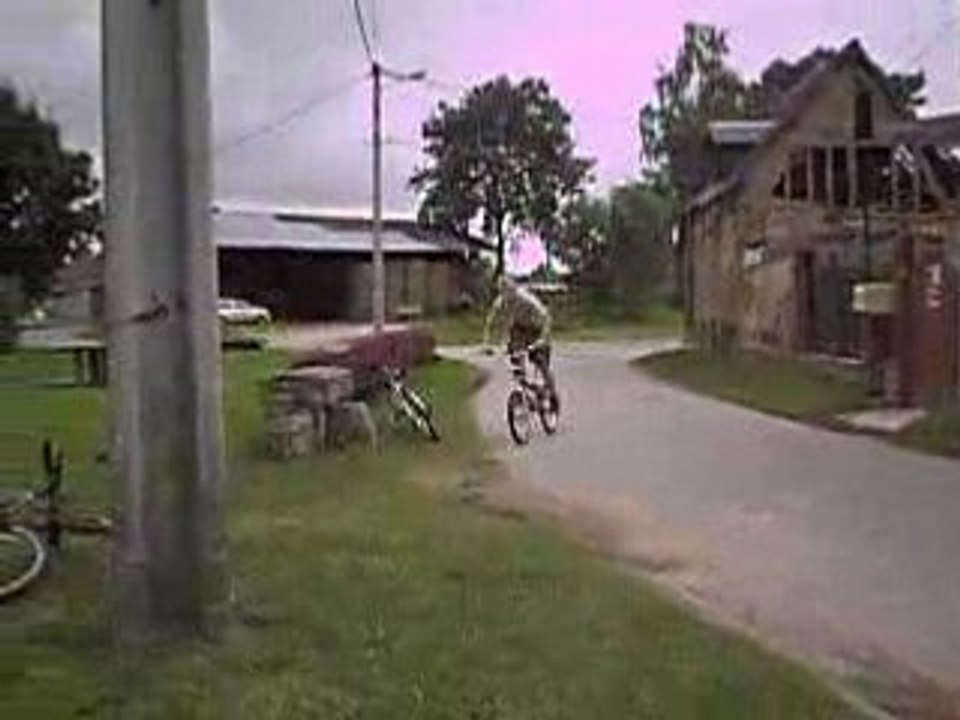 bmx saut