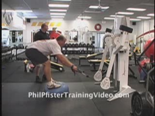 Entrainement de Phil Fister