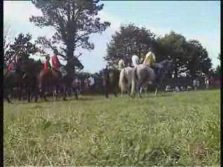 Carrera de cintas a caballo,Las Pedreiras.El Franco 30-8-08