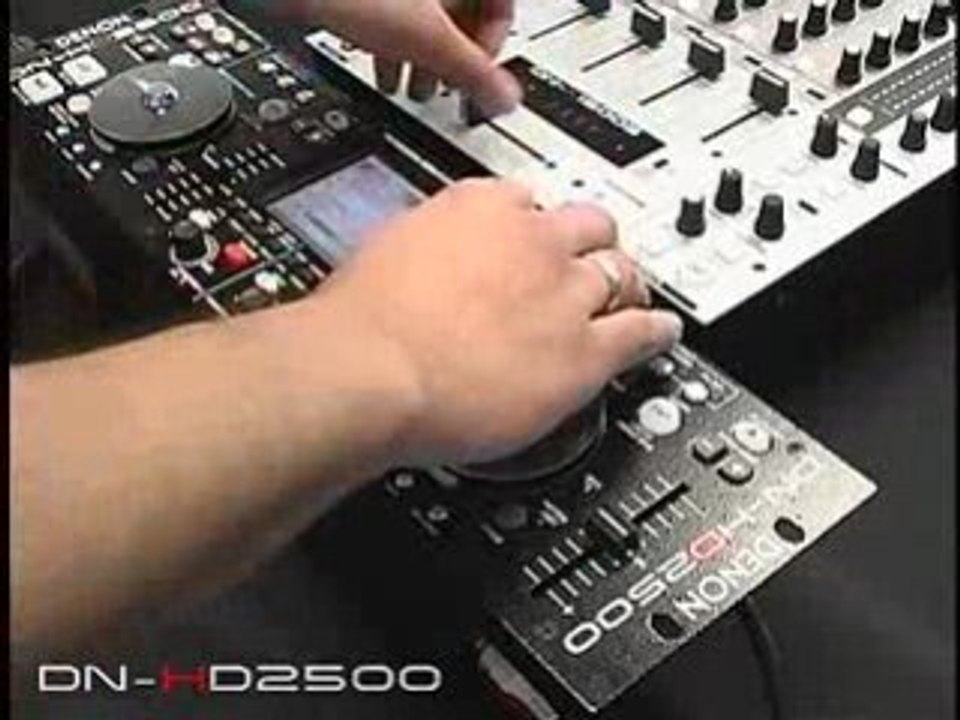 Démonstration Officiel scratch Denon DN-HD 2500