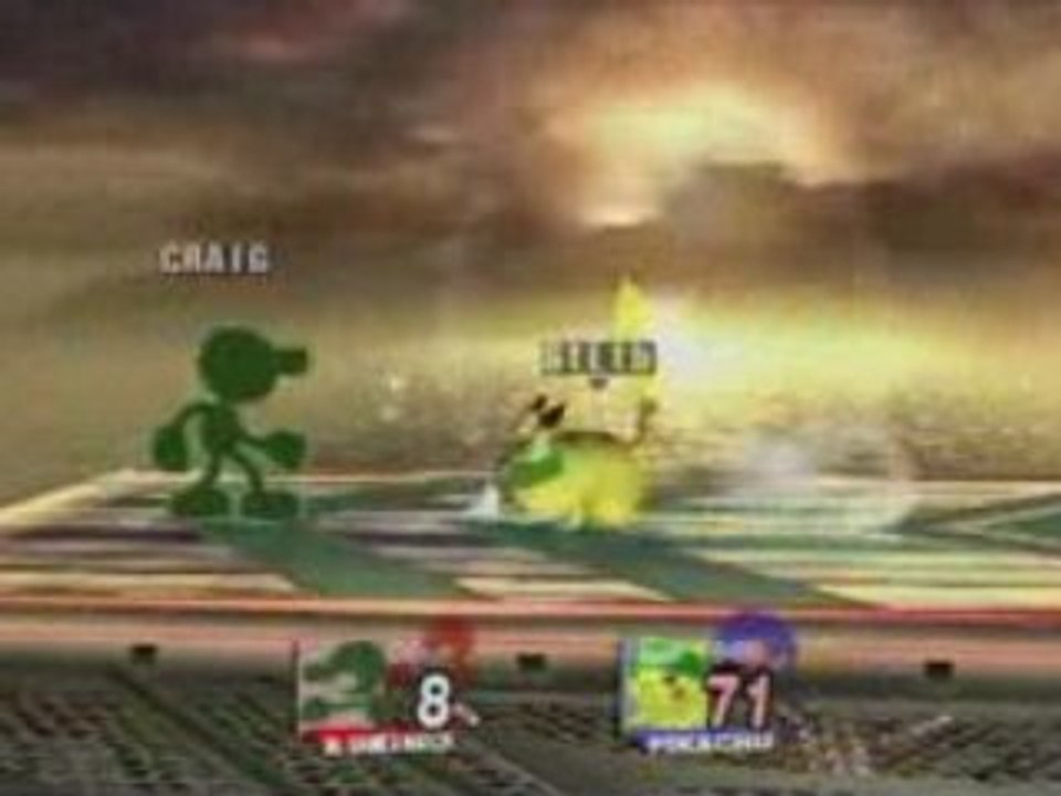 SSBB: Craig (GAW) vs Stealth (Pika) (2)