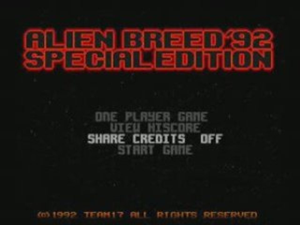 Generation Amiga 1: Alien Breed 92 Special edition