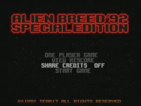 Generation Amiga 1: Alien Breed 92 Special edition