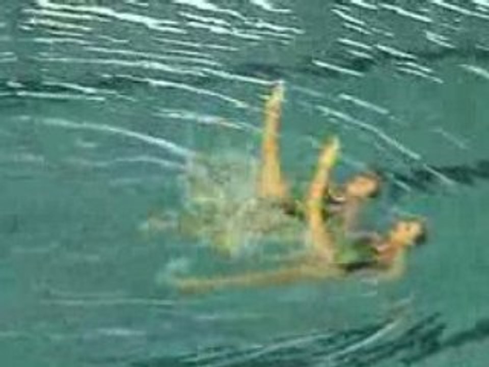 Duo 1 Strasbourg Natation Synchronisée N1 junior 2008