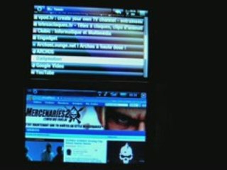 Navigation Internet Archos 605 VS Archos 5