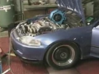 civic EG6 vti-turbo sur le dyno