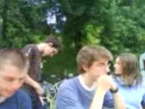 Camp MRJC 2008 - Pays Basque - Premier repas