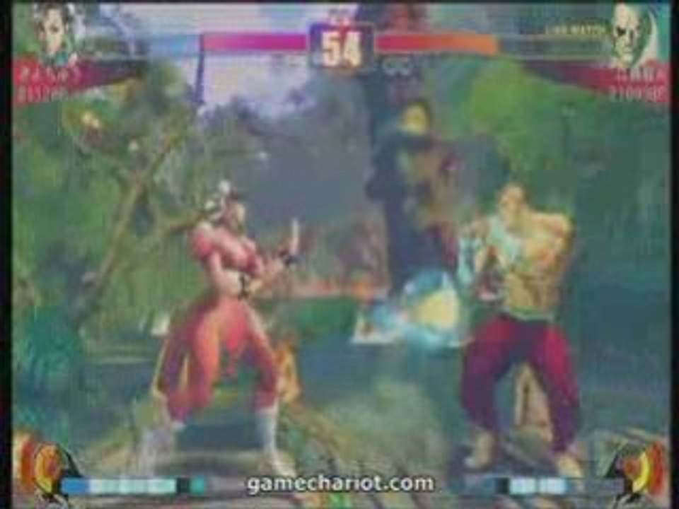 SF4 Chunli vs Sagat
