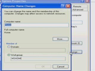 Change the Computer Name.