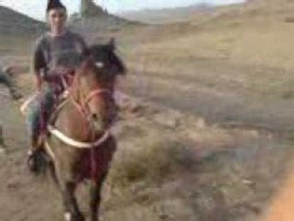 balade avec les chevaux au Maroc