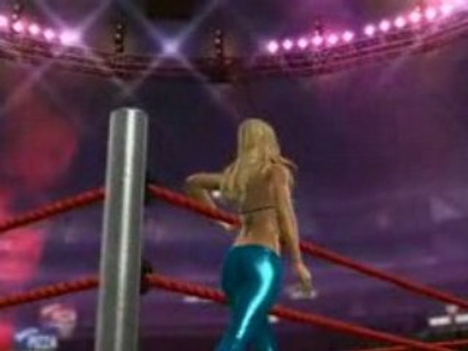 smackdown vs raw 2009 kelly kelly entrance+finisher (360)