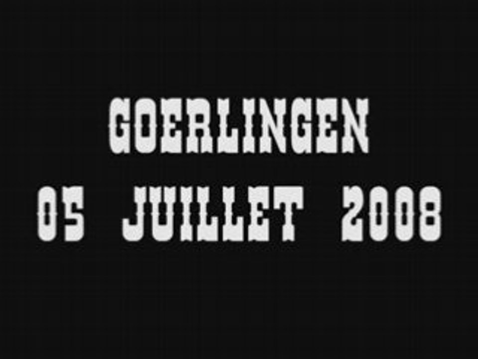 Jeux Western à Goerlingen 5 Juillet 2008
