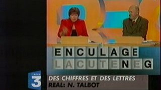 Chiffres et des lettres en folie