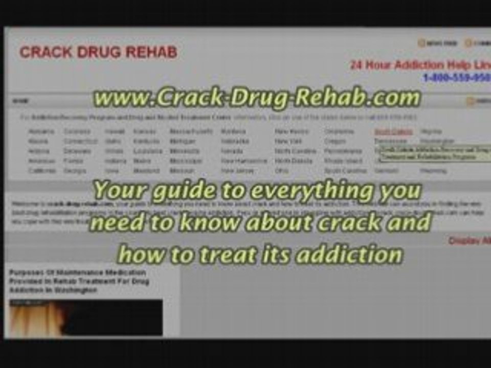 Crack Cocaine Addiction - Crack Drug Rehab