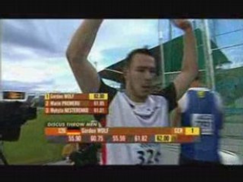 Vidéo Mondiaux Juniors 2008 Bydgoszcz 5