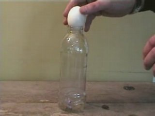 Egg in a bottle