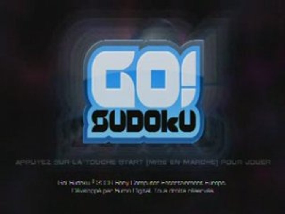 ingame Go! Sudoku