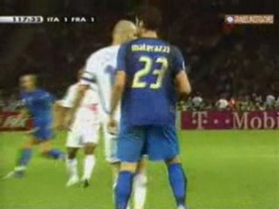 Zidane et Materazzi l'enquete