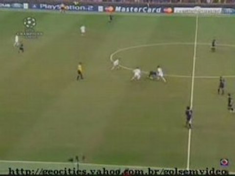 Ricardo Quaresma Roulette FCPorto Inter 2004 2005 Champions