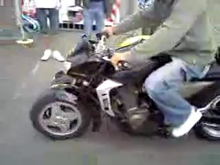 Z750 side-car piste Bordeaux