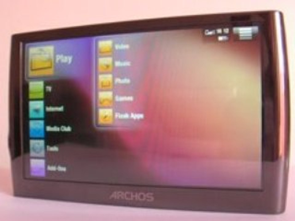 Lecteur Multimédia Archos 5 « Teste » Fonctionnel MP3, MP4