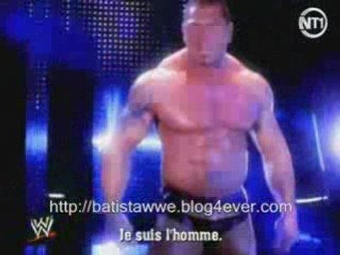 Batista WWE (Promo FR 2008 Raw)
