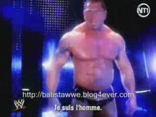 Batista WWE (Promo FR 2008 Raw)
