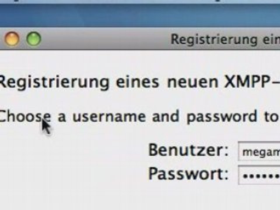 Jabber auf Mac Os X
