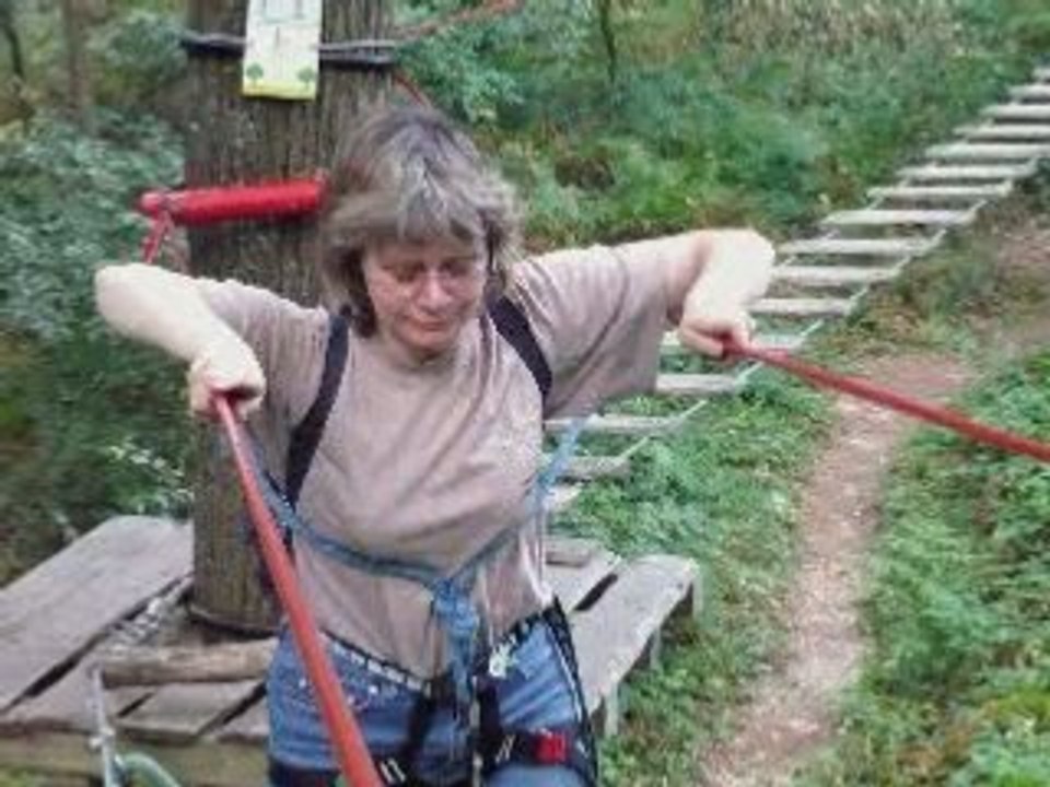 Accrobranche with Nonorus and Manon :)