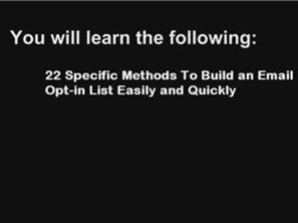 22 Highly Effective Methods to Build an Email Opt-in List