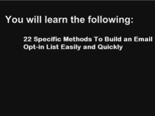 22 Highly Effective Methods to Build an Email Opt-in List