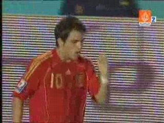 But David Villa Espagne Bosnie 1-0