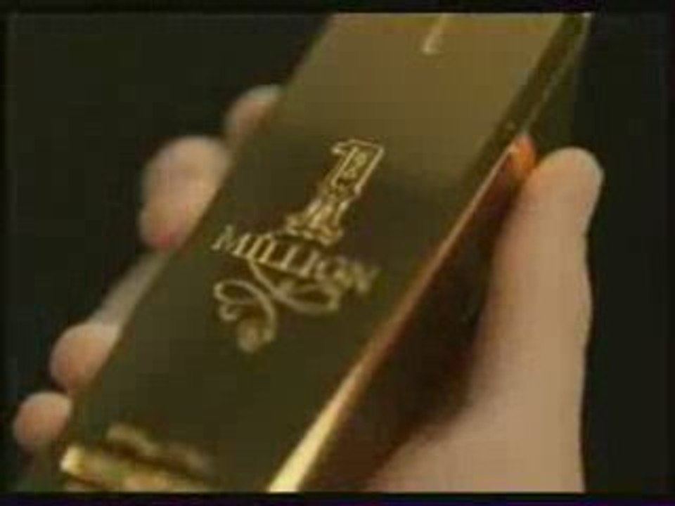 1 million parfums masculin de paco rabanne  pub 2008