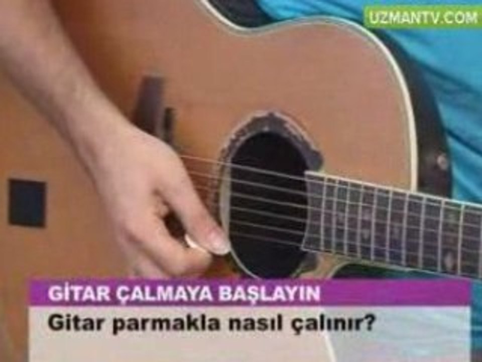 Gitar Parmakla Nasıl Çalınır?