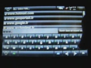 Le Web sur l'Archos 5 par www.ArchosTest.fr