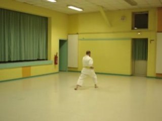 kata karate ceinture orange olivier