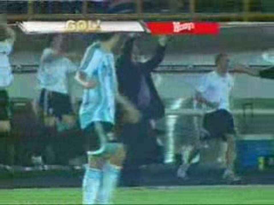 argentine 1-mecxique 0 manifique but de messi