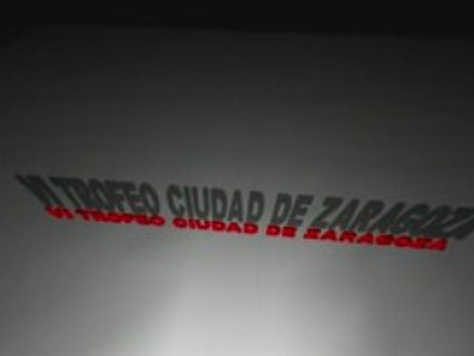 VI Trofeo Ciudad Zaragoza Entrega de Trofeos.