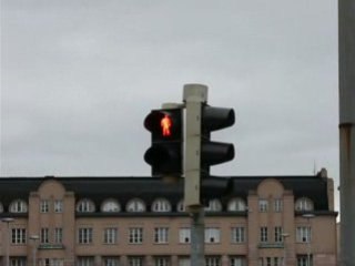 Les feux de piétons