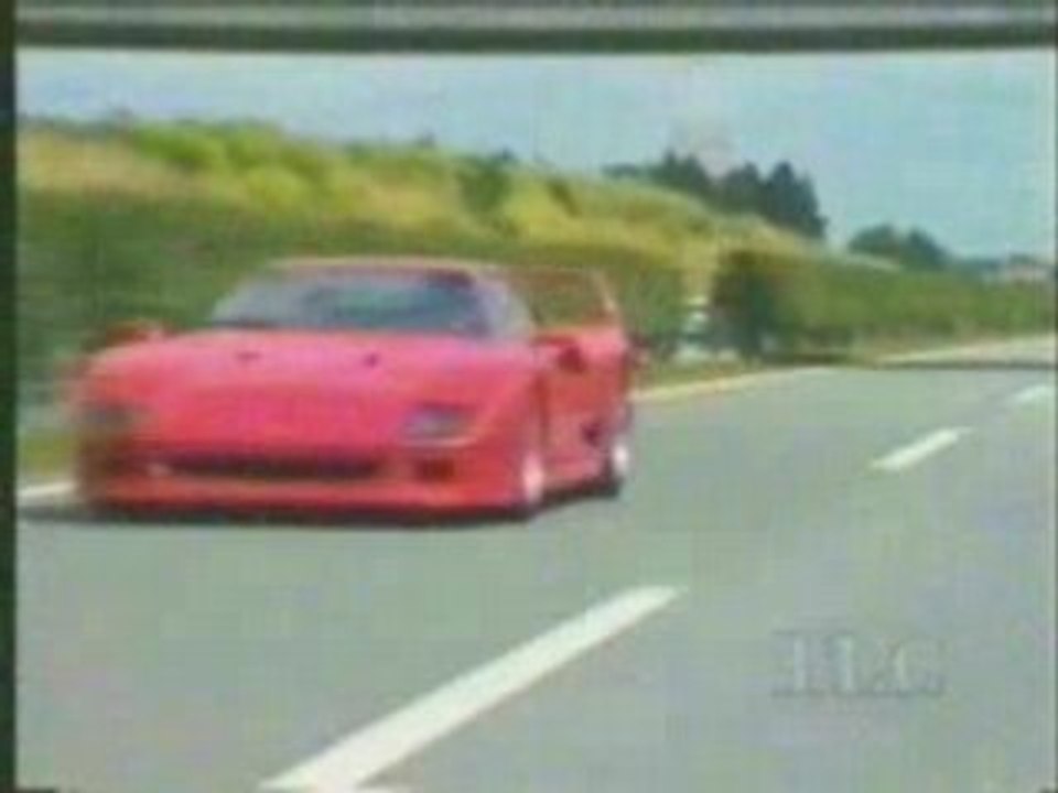 Acceleration Ferrari F40