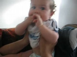 Oscar et son papa...ca rigole