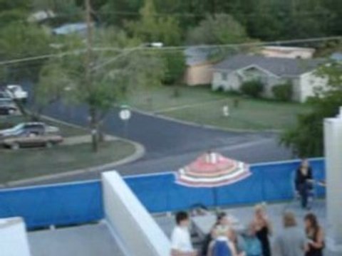 Roof top sights and sounds at Bel Air lofts.