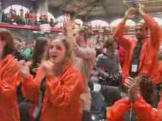 Rassemblement des 900 volontaires à Paris (2008)