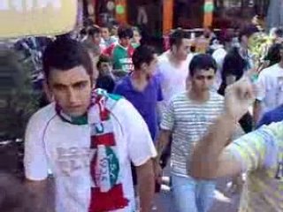 Telekom Maçı Stada Yürüyüş - 1