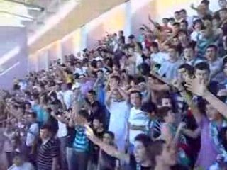 Telekom Maçı Trübün - Gol Sonrası