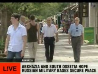 Abkhazia and S.Ossetia hope secure peace